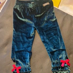 Matilda Jane green velvet pants. Size 6